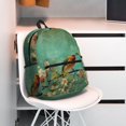 thumbnail image 5 of KLL Retro Birds Print Laptop Backpack,Lightweight Backpack for Women Men Travel Daypack Fit for Travel Hiking Weekend, 5 of 6