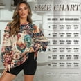 thumbnail image 7 of Yuyamidu Women's Fashion Hoodie Sweatshirts Oversized Womens Novelty Sweatshirts with Pockets Flower Rooster Loose Crewneck Pullover Casual Tops Long Sleeve Shirts Spring Fall Winter Clothes, 7 of 7