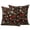 Red Black, variant on Palm Trees Outdoor Pillow Covers 18"x18" Set of 2,Waterproof Throw Pillow Covers for Patio Furniture,Blue Tropical Plants Summer Forest Scenery Decorative Cushion Pillowcases for Garden Couch Sofa