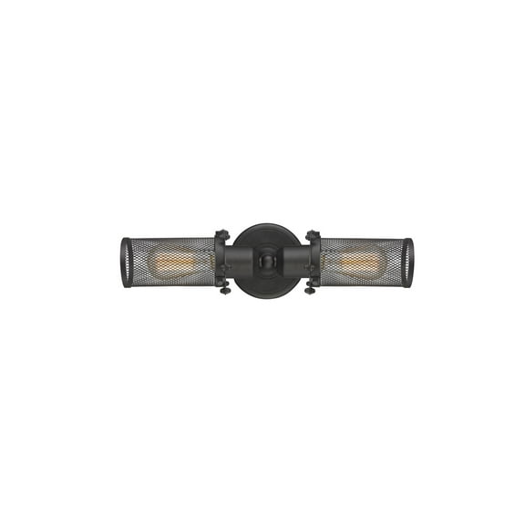 Innovations 900-2W-OB-CE219-OB-LED Quincy Hall 2 Light Bath Vanity Light part of the Austere Collection, Oil Rubbed Bronze