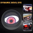thumbnail image 4 of 2 Inch Devil Eye LED Headlight Kit Car Dynamic with Remote Control, 4 of 5