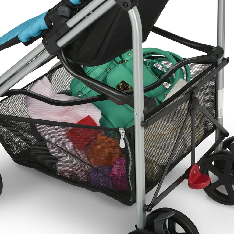 Urbini Reversi Standard Stroller Solid Print Blueberry Fizz