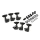 thumbnail image 1 of Greeniant Juego de 6 uds de clavijas de afinador de guitarra, piezas modificadas, accesorios para guitarras, cabezal de máquina Universal, Accesorios para instrumentos musicales Negro, 1 of 6