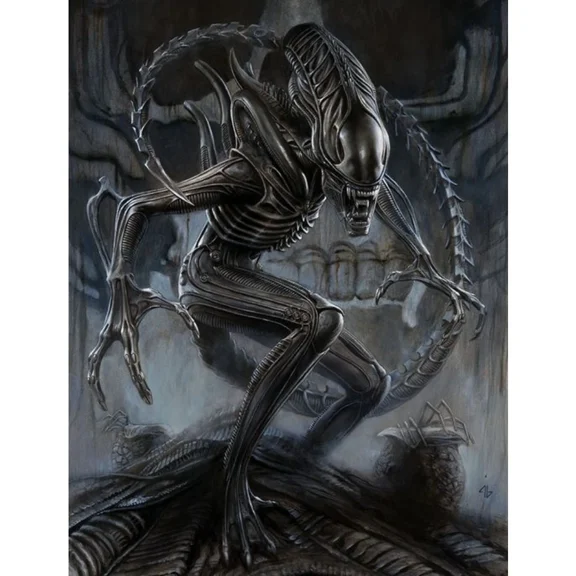 Horror Characters 5D Diamond Painting Tools for Adults DIY Diamond Art Tools for Beginners with Round Full Diamond Diamond Gemstones Home Wall Painting Art Decoration Gift Artwork