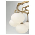 thumbnail image 6 of Trade Winds Sophia 9-Light Chandelier in Natural Brass, 6 of 6