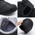 thumbnail image 2 of Cyiecw Toddler Baby Snow Boots Winter Shoes Boys Girls Cold Weather Baby Faux Fur Shoes, 2 of 6