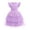 Lilac, variant on Arshiner Toddler Tutu Dress Girls Fluffy Summer Dresses Casual Black Funeral Tulle Sundress for Kids 6-7 Years