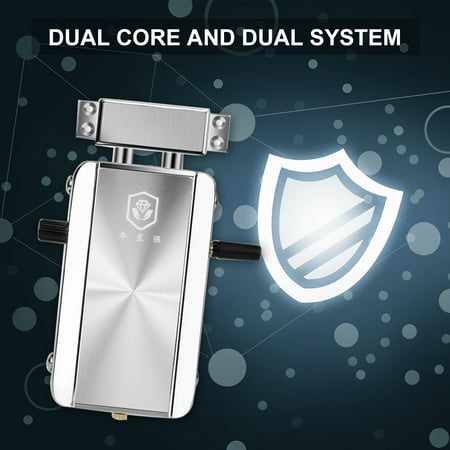 Home Door Lock Kit Remote Control Keyless Entry Electronic Lock
