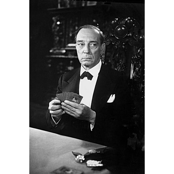 Sunset Blvd. Buster Keaton 24X36 Poster