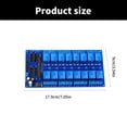 thumbnail image 3 of 16 Channel Relays Module Microcontrollers Interfaces Power Relays with Optocoupler Module Board Relays Shield Module, 3 of 8