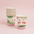 thumbnail image 4 of Vasos de Papel Desechables Yuyangstore 10 Piezas Flamenco para Fiesta, 4 of 8