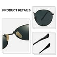 thumbnail image 3 of Fashion trend casual sunglasses outdoor driving travel sunglasses, made of PC and metal, 3 of 5