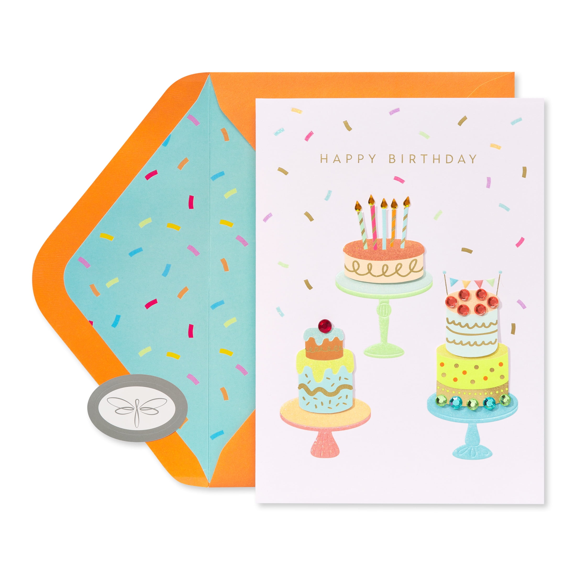 Papersong Premium Birthday Card (Terrific Celebration)