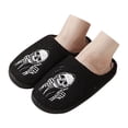 thumbnail image 3 of House Slippers Fluffy Slippers Couples Winter Fashion Pattern Slippers For Men And Women Comfortable Home Warm Slippers, 3 of 8