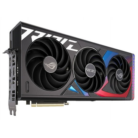 ASUS -  ROG Strix NVIDIA GeForce RTX 4070 SUPER Overclocked 12GB GDDR6X PCI Express 4.0 Graphics Card - Black