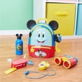 thumbnail image 3 of Mochila Disney Junior Mickey Mouse Funhouse Adventures Just Play 5 Piezas con Luces y Accesorios de Sonidos, 3 of 5