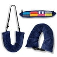 thumbnail image 4 of Tgbvmt Stuffable Travel Pillow, Soft Velvet Neck Pillow with Adjustable Size, Multi-Functional Travel Support Pillow for Airplanes, Cars, and Trains, Lightweight and Convenient for Long Trips, 4 of 6