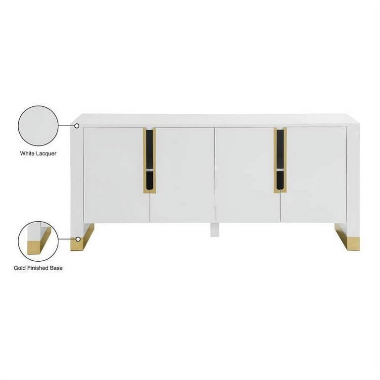 Meridian Furniture Florence Sideboard/Buffet - White Meridian Furniture Florence Sideboard/Buffet - White