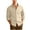 1 Khaki, variant on Mens Shirt Smart Casual Jacquard Shirts Long Sleeve Button Up Shirt Slim Fit Designer Shirts Vintage Plain Colour Tops Turndown Collar Overshirt Spring Daily Wear for Men