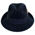 thumbnail image 2 of Stetson Saxon Fur Felt Fedora-Midnight-7, 2 of 7