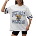 thumbnail image 3 of Women's Gameday Couture White Kentucky Wildcats Iconic Oversized Fashion Jersey, 3 of 5