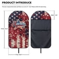 thumbnail image 6 of Garronmavis Waterproof Sweat Resistant Front Car Seat Towel Cover, 1 PC Universal Fit Seat Protector, for Cars SUV Trucks Sedan Van, Ideal for Gym Workout Beach Running Hiking Use, 6 of 8