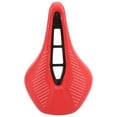 thumbnail image 1 of Funda de gel transpirable para el asiento de la bicicleta de montaña con puntos rojos y blancos para máxima comodidad, 1 of 8