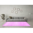 thumbnail image 3 of Ahgly Company Indoor Rectangle Abstract Pink Contemporary Area Rugs, 8' x 10', 3 of 4