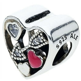 Shimmering Puzzle Heart Frame Ring Rose Clear CZ 186550CZ 54 EU 7 US Walmart