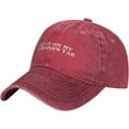 thumbnail image 2 of Ball Cap Put It On My Husbands Tab Cap for Womens Cool Hat Natural, 2 of 8
