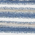 thumbnail image 6 of SAFAVIEH Montauk Coilean Striped Cotton Area Rug, Blue/Multi, 5' x 8', 6 of 7