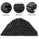 thumbnail image 3 of 100pcs Disposable Plastic Drinking Straws Black Boba Bubble Tea Straw Tubes For Drinks Individually Packed Drinkware Bar Accessor, 3 of 5