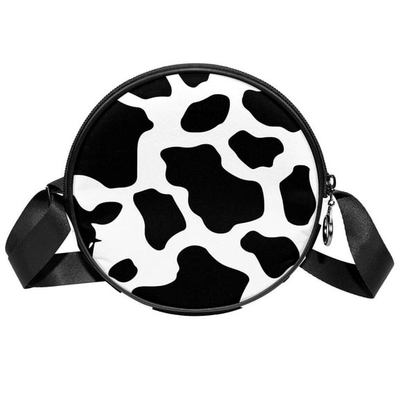 ERJLKXP Cow Texture Print Small Crossbody Bags for Women,Casual Travel Sling Bag,Over the Shoulder Cross Body Purses