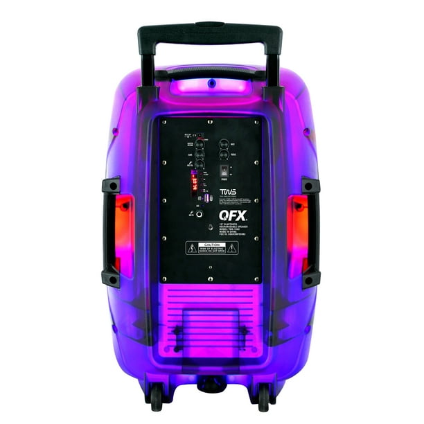 QFX Wireless Bluetooth Rechargeable Portable Speaker with