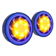 thumbnail image 2 of 2 PARES DE DIRECCIONALES LED TIPO VENTILADOR UNIVERSAL PARA MOTOCICLETA azul, 2 of 4