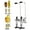 2 Bottle, variant on Wall Mounted Liquor Dispenser Bar Butler Bracket Cocktail Alcohol Drink Shot Wine Holder for Home Bar Beer Pourer Liquor Drinking Beverage Bottle Whisky Dispenser