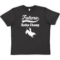 thumbnail image 3 of Inktastic Future Rodeo Champ Bull Rider Youth T-Shirt, 3 of 5
