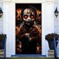 thumbnail image 6 of Halloween Ghosts Door Cover,Halloween Decorations, Outdoor Scary Halloween Door Cover with Horror Ghosts Character for Halloween Birthday Decor Halloween Party Supplies Door Banner, 6 of 6