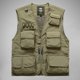 thumbnail image 2 of Chaleco de hombre Chaquetas de malla con bolsillos Cuello en V Sin mangas Trabajo al aire libre, 2 of 7