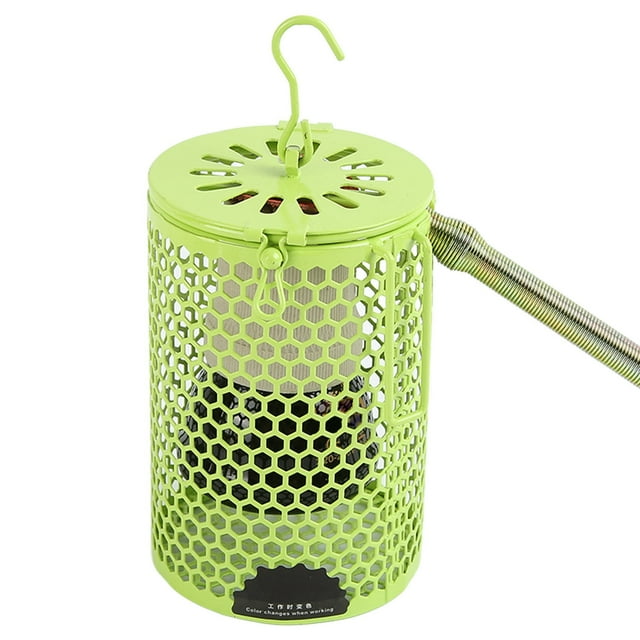 Reptile Heater Bulb, 100W Reptile Heat Lamp Fast Temperature Rise Bite Resistant Hook with Lampshade for Turtles for Winter for Hamsters for Reptiles US Plug 110-120V,UK Plug