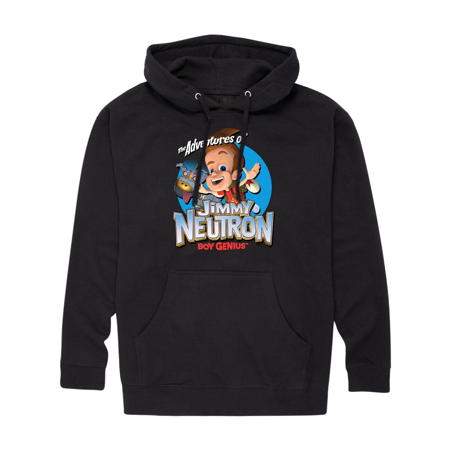 Jimmy Neutron - The Adventures of Jimmy Neutron - Men's Pullover Hooded  Fleece Sweatshirt - Walmart.com