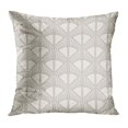 thumbnail image 1 of BOSDECO Abstract Anthracite Gray Sun Rays Pattern Beam Bright Diamond Elegance Funky PillowCase Pillow Cover 20x20 inch, 1 of 1