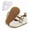 White, variant on Magazine Babies Girl Boys U-Strap- Newborn First Walker PU Leather Soft Soled Sandals Shoes with Lace Sock