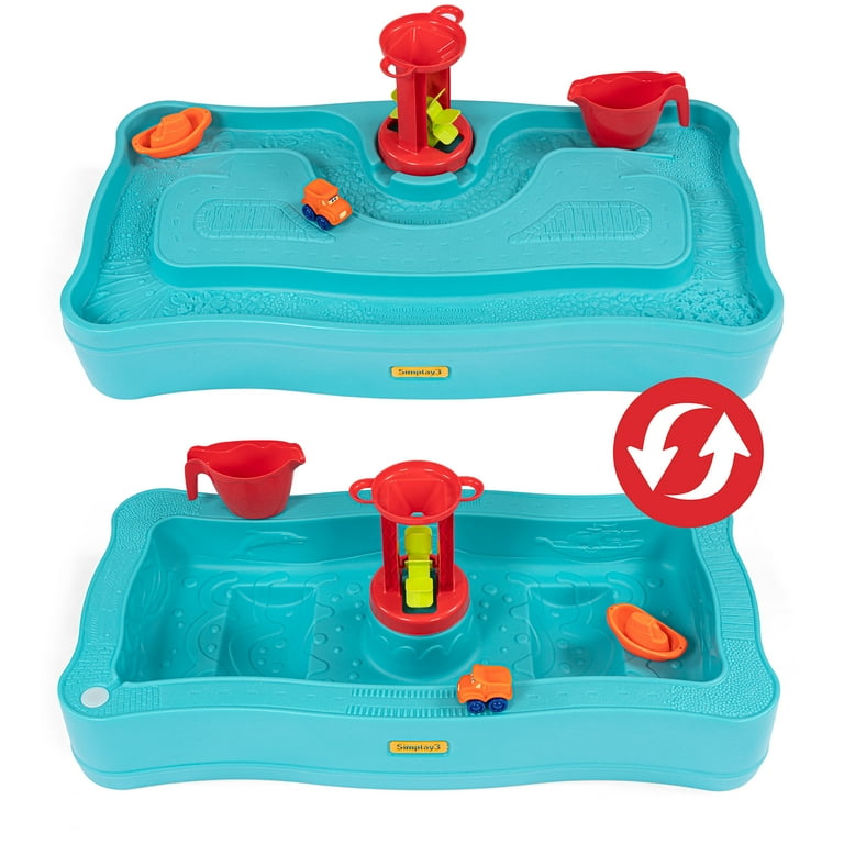 Simplay3 Carry & Go Ocean Drive Plastic Water Table - Walmart.com