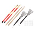 thumbnail image 4 of Accessoires de Batterie, Tête de Brosse à Rouleau Rétractable Brosses de Tambour pour Jouer d'Instrument de Musique M02757 Transparent, 4 of 7