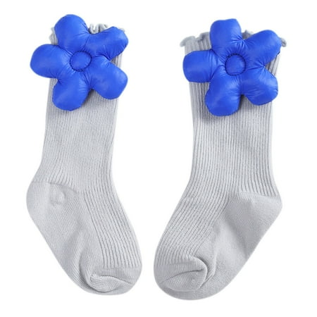 

Qufokar Anti Slip Socks Socks for Boys Baby Socks Toddlers Boys Girls Children Kids Socks Soft Bottom Toddler Shoes Socks Flower Decoration Princess Socks Floor Socks