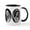 White/Black Inside, variant on CafePress - Brides Of Dracula Mug - 11 oz Ceramic Mug - Novelty Coffee Tea Cup