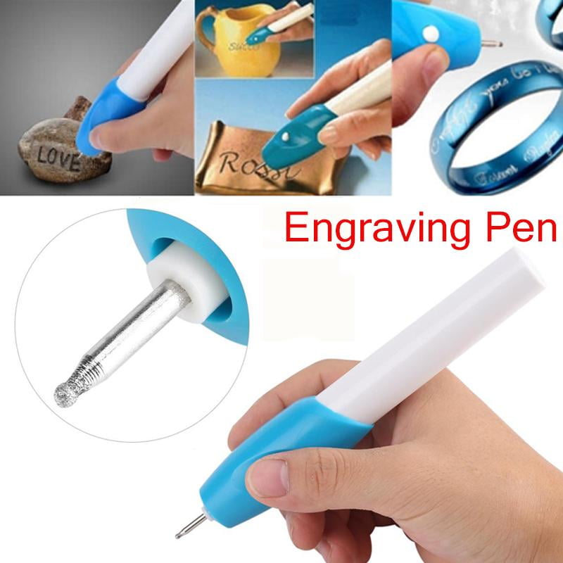 Electric Engraving Engraver Pen Carve DIY Tool For Metal Plastic Wood Useful 
