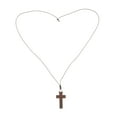 thumbnail image 5 of LYTMENT Retro Wooden Cross Pendant Necklace With Adjustable Cord For Men And Women Ideal For Various Outfits And Occasions, 5 of 7