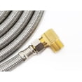 thumbnail image 4 of Stainless Steel Dishwasher Hose Kit 10 Ft Burst Proof by Kelaro, 4 of 9